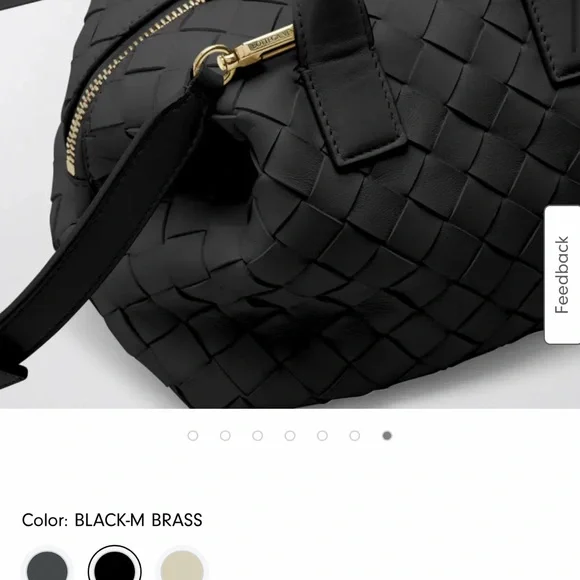 BOTTEGA VENETA Mini Bauletto intrecciato leather tote - Picture 4 of 7